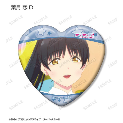 『ラブライブ!スーパースター!!』トレーディング 葉月 恋オンリー 場面写ハート型缶バッジ(単位/BOX)